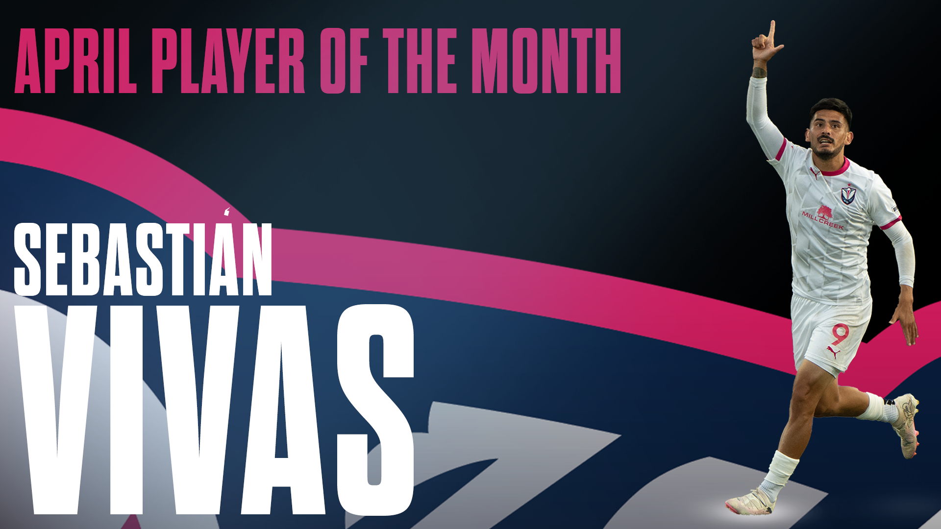 Sebastián Vivas Wins Tormenta FC April Player of the Month Award featured image